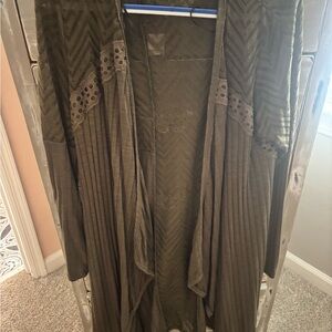 Knox Rose Olive Green Cardigan